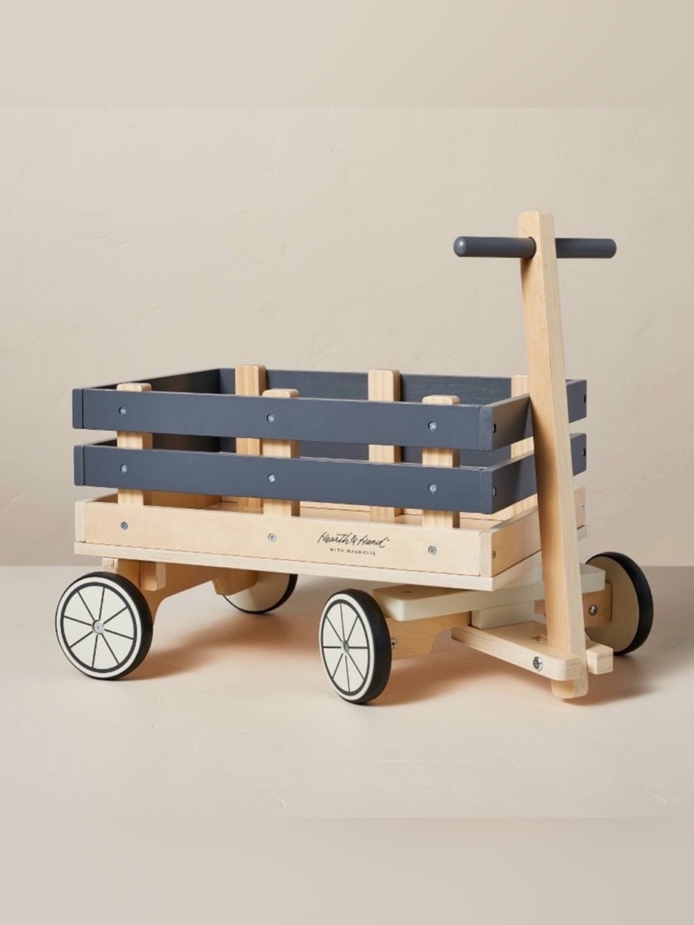 Hearth & Hand Wooden Pull Wagon (Assembly Required)